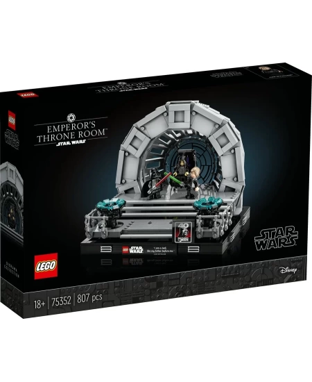 LEGO EMPERORS T ROOM DIORAMA DHL
