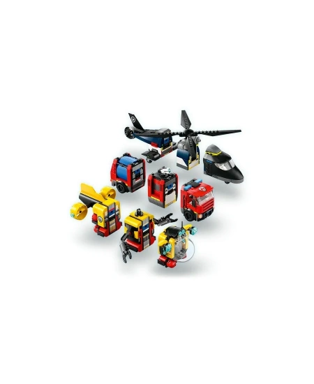 LEGO HELİKOPTER İTFAİYE VE DENİZALTI DHL