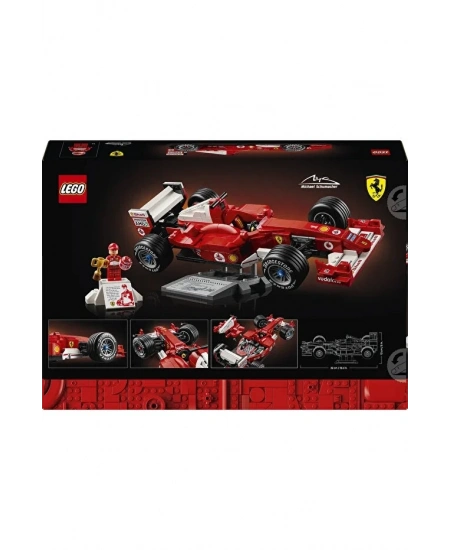 LEGO ICONS FERRARİ F2004 VE MİCHAEL SCHUMACHER NET