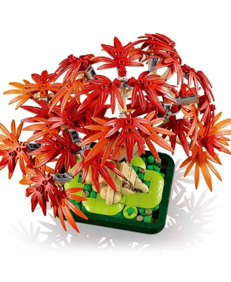 LEGO JAPON KIRMIZI AKÇAAĞAÇ BONSAİ AĞACI DHL (NET)