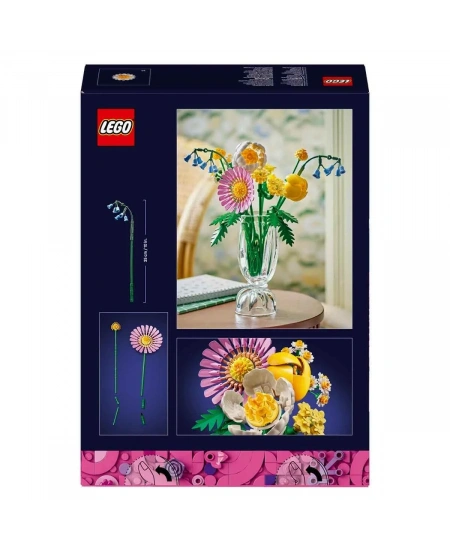 LEGO KÜÇÜK SARI BUKET DEKORATİF ÇİÇEK DHL (NET)