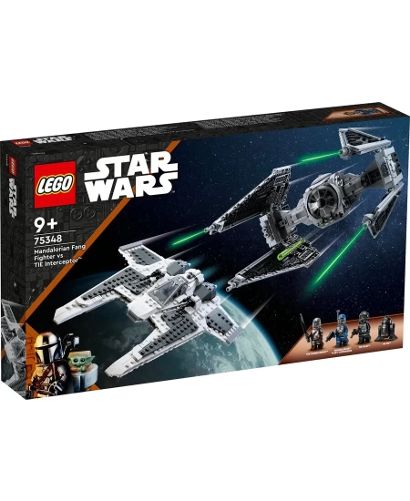 LEGO MANDALORIAN F FIGHTER VS TIE INTERCEPTOR DHL