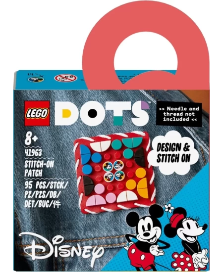 LEGO MICKEY MINNIE STITCH PATCH DHL