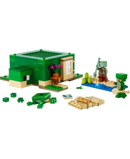 LEGO MİNECRAFT KAPLUMBAĞA PLAJ EVİ