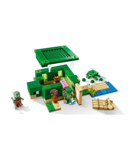 LEGO MİNECRAFT KAPLUMBAĞA PLAJ EVİ