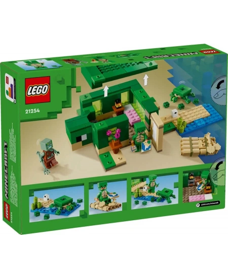 LEGO MİNECRAFT KAPLUMBAĞA PLAJ EVİ