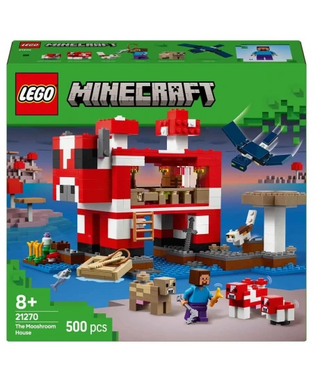LEGO MİNECRAFT MOOSHROOM EVİ DHL (NET)