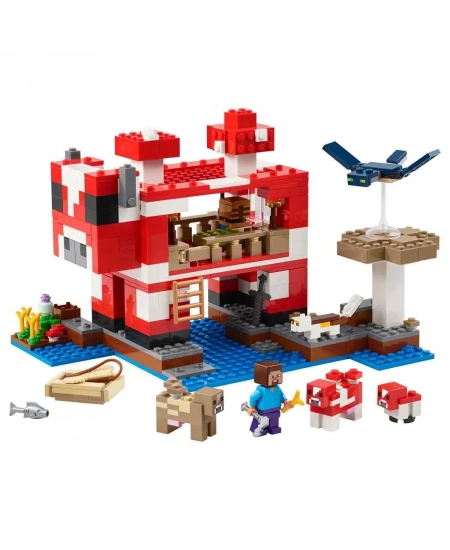 LEGO MİNECRAFT MOOSHROOM EVİ DHL (NET)