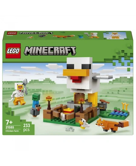 LEGO MİNECRAFT TAVUK ÇİFTLİĞİ DHL (NET)
