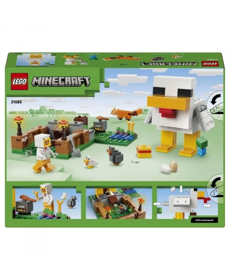 LEGO MİNECRAFT TAVUK ÇİFTLİĞİ DHL (NET)