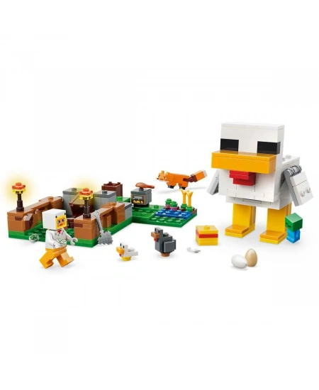 LEGO MİNECRAFT TAVUK ÇİFTLİĞİ DHL (NET)