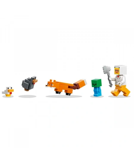 LEGO MİNECRAFT TAVUK ÇİFTLİĞİ DHL (NET)