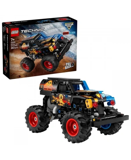 LEGO MONSTER JAM GRAVE DİGGER ATEŞ VE BUZ (NET)