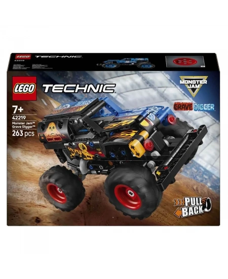 LEGO MONSTER JAM GRAVE DİGGER ATEŞ VE BUZ (NET)