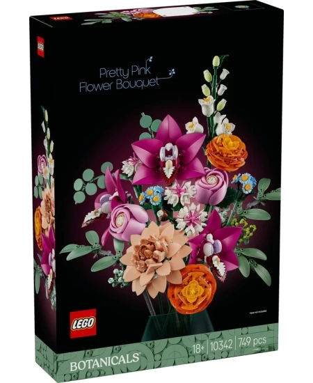 LEGO PEMBE ÇİÇEK DHL