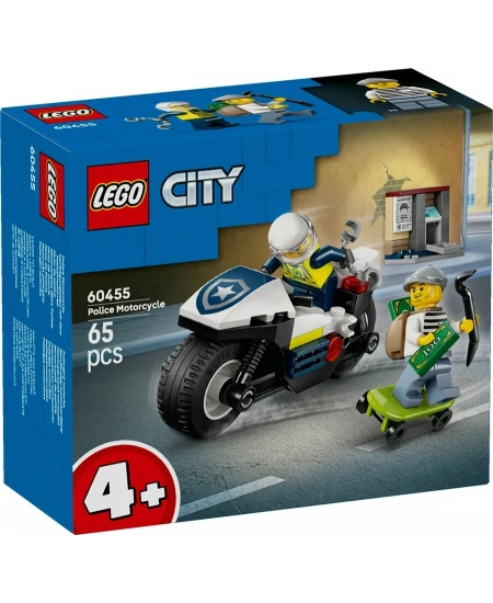 LEGO POLİS MOTORSİKLET TAKİBİ DHL