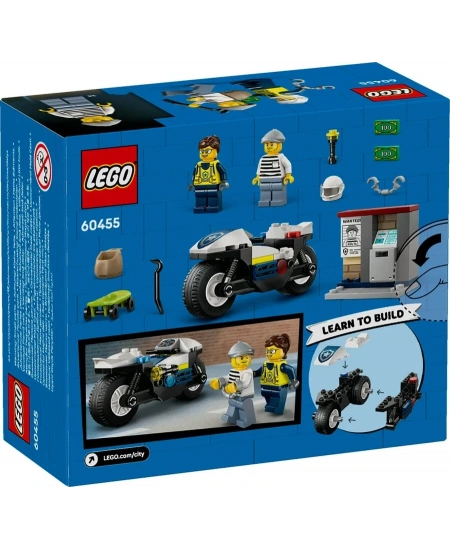 LEGO POLİS MOTORSİKLET TAKİBİ DHL
