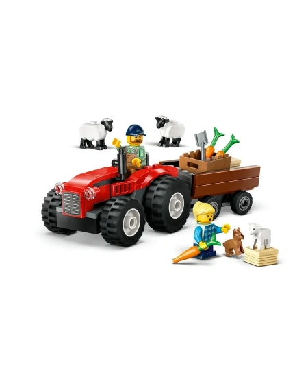 LEGO RÖMORKLU ÇİFTLİK TRAKTÖRÜ DHL