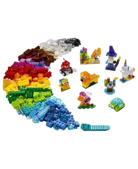 LEGO TRANSPARENT BRICKS DHL