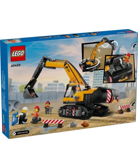 LEGO YELLOW WXCAVATOR DHL