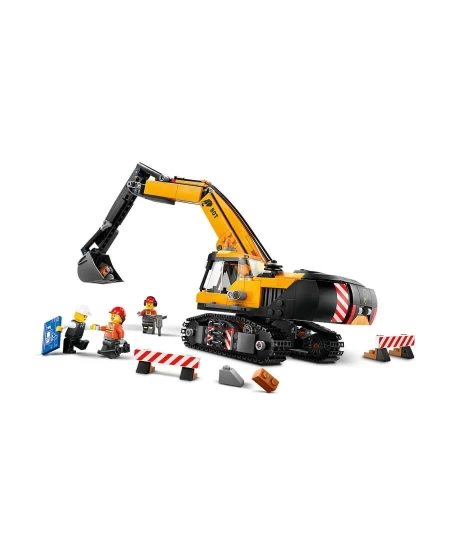 LEGO YELLOW WXCAVATOR DHL