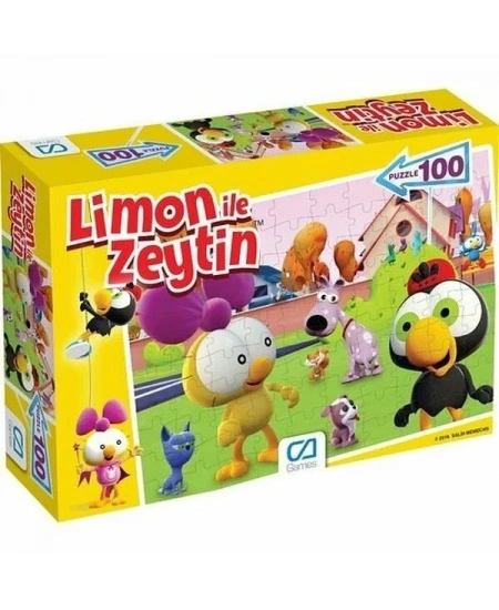 LİMON İLE ZEYTİN PUZZLE 100