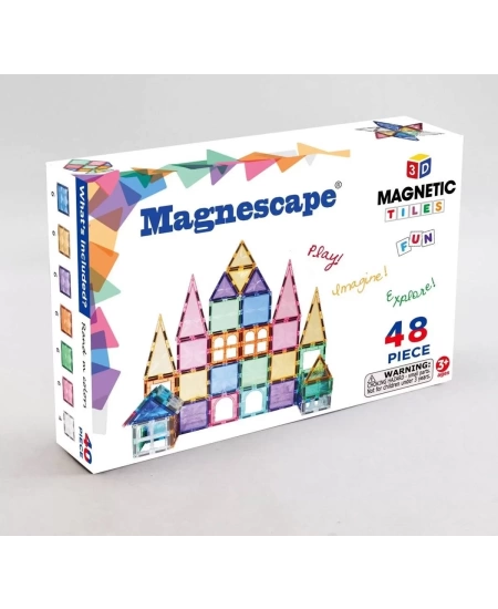 MAGNESCAPE MAGNETİC TİLES 48 PARÇA