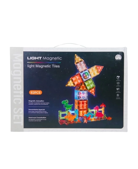 MAGNETIC TILES STAR DIAMOND LIGHT VERSION 82 PARÇA