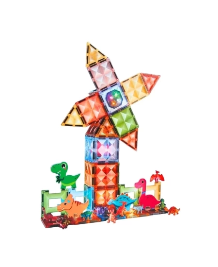 MAGNETIC TILES STAR DIAMOND LIGHT VERSION 82 PARÇA