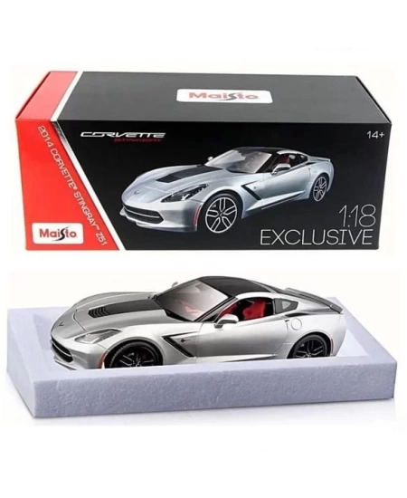 MAISTO 1/18 2014 CORVETTE STİNGRAY Z51 EXCLUSİVE