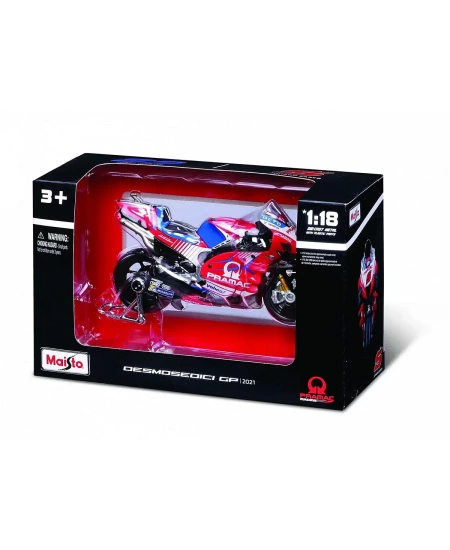 MAISTO 1/18 MOTO GP - DUCATİ PRAMAC RACİNG 2021