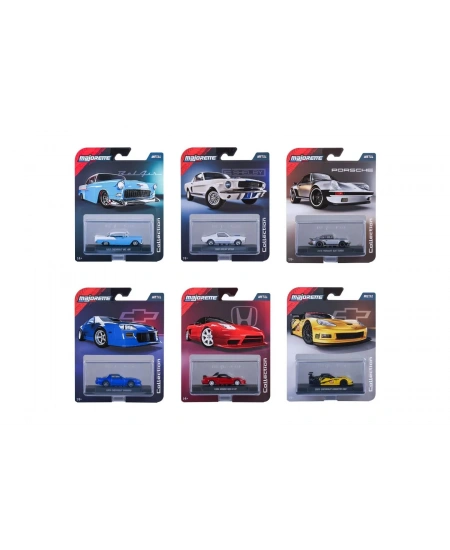 MAJORETTE 1/64 COLLECTION 6 ASORTİ