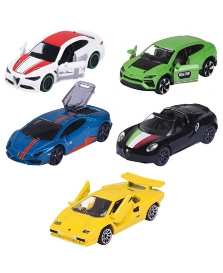 MAJORETTE DREAM CARS ITALY, 5 PİECES GİFTPACK