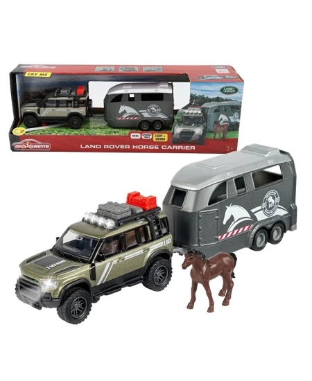 MAJORETTE LAND ROVER HORSE CARRIER