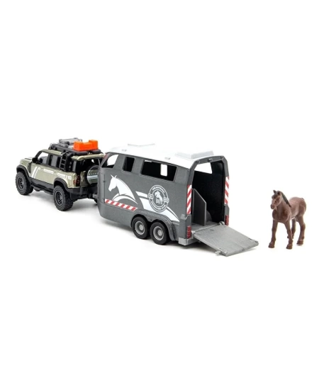 MAJORETTE LAND ROVER HORSE CARRIER