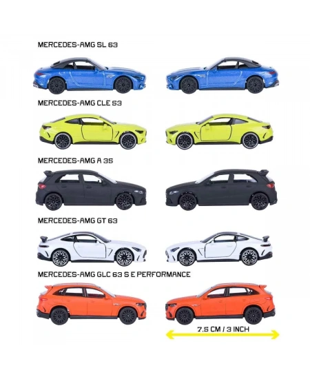 MAJORETTE MEREDES AMG 5 PIECES GIFTPACK