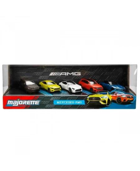 MAJORETTE MEREDES AMG 5 PIECES GIFTPACK