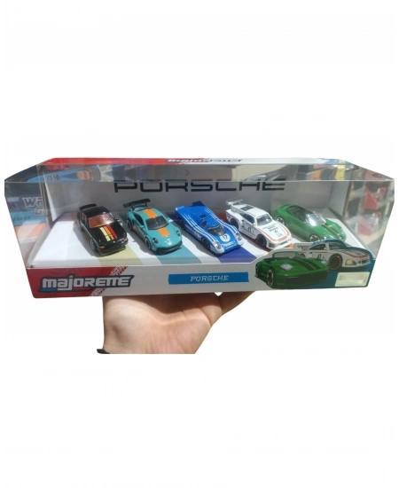 MAJORETTE PORSCHE 5 PIECES GIFTPACK