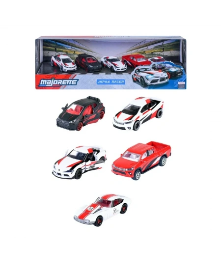 MAJORETTE TOYOTA RACİNG 5 PİECES GİFTPACK