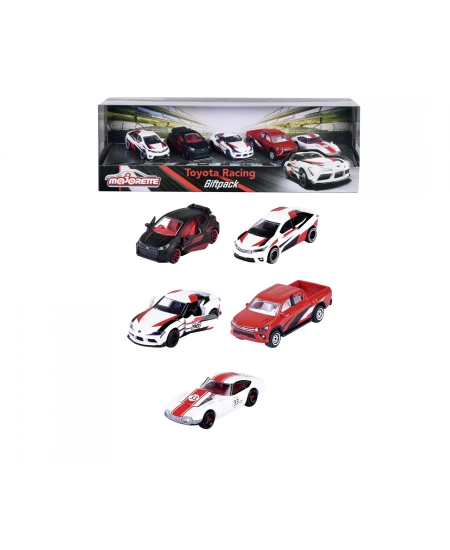 MAJORETTE TOYOTA RACİNG 5 PİECES GİFTPACK