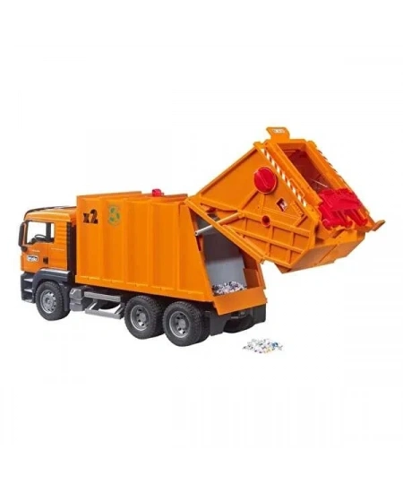 MAN TGS ÇÖP KAMYONU TURUNCU DHL (NET)
