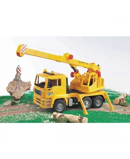 MAN VİNÇLİ KAMYON SARI DHL (NET)