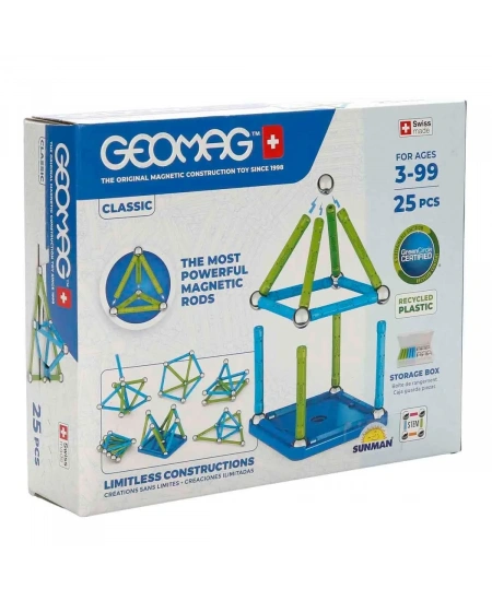 MANYETİK ÇUBUKLAR 25 PARÇA