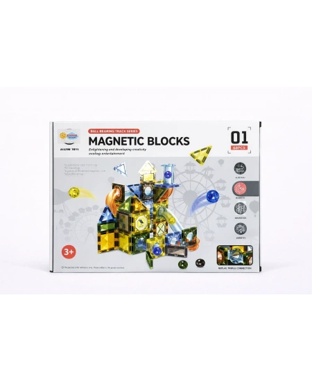 MANYETİK PUZZLE 68 PARÇA