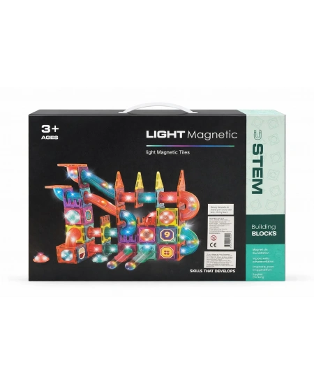 MANYETİK TILES LIGHT VERSION 140 PARÇA