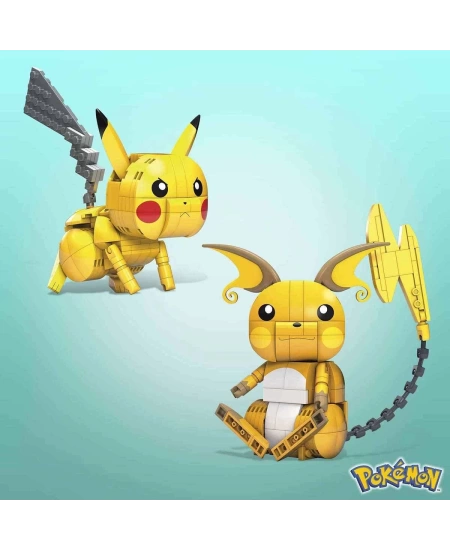 MEGA POKEMON YAP VE OYNA FİGÜRLER PIKACHU DHL