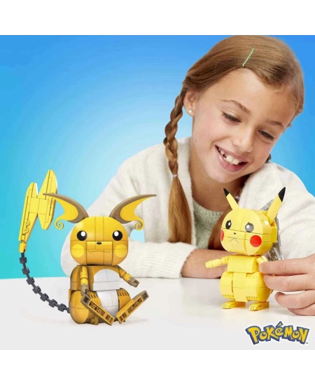 MEGA POKEMON YAP VE OYNA FİGÜRLER PIKACHU DHL