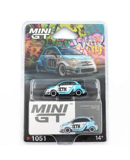 MİNİ GT 1/64 ABARTH 595 LB-WORKS X ABAS WORKS IZT