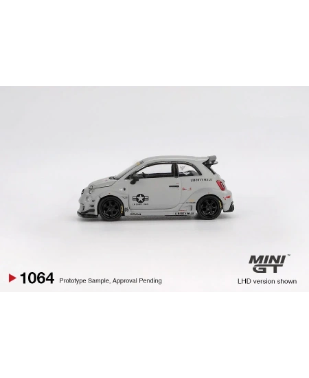 MINI GT 1/64 ABARTH 595 LB-WORKS XABAS WORKA FIGHT