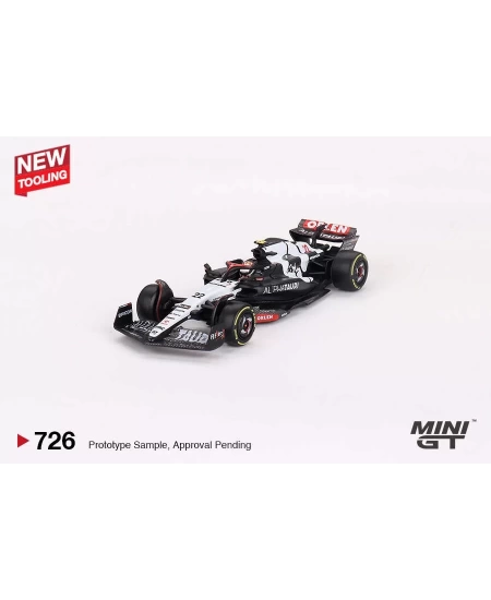 MINI GT 1/64 ALPHATAURI AT04 #22 YUKI TSUNODA 2023